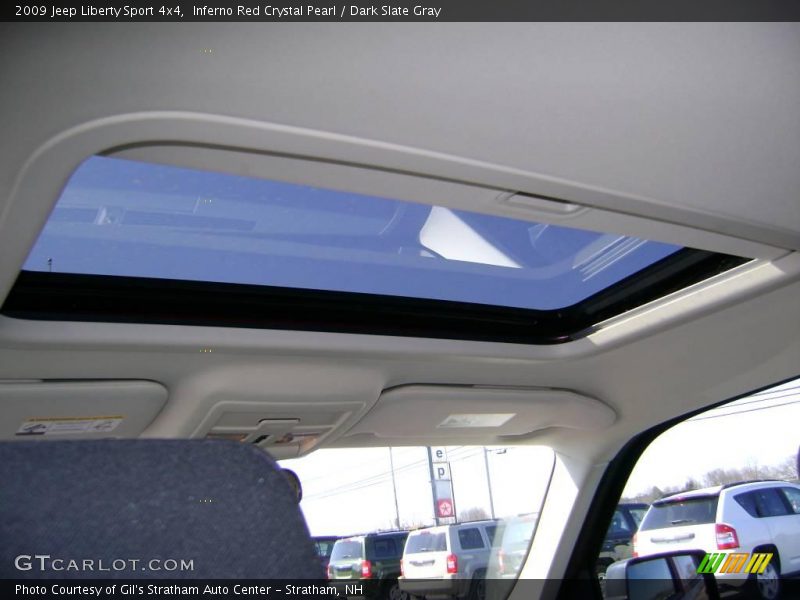 Inferno Red Crystal Pearl / Dark Slate Gray 2009 Jeep Liberty Sport 4x4