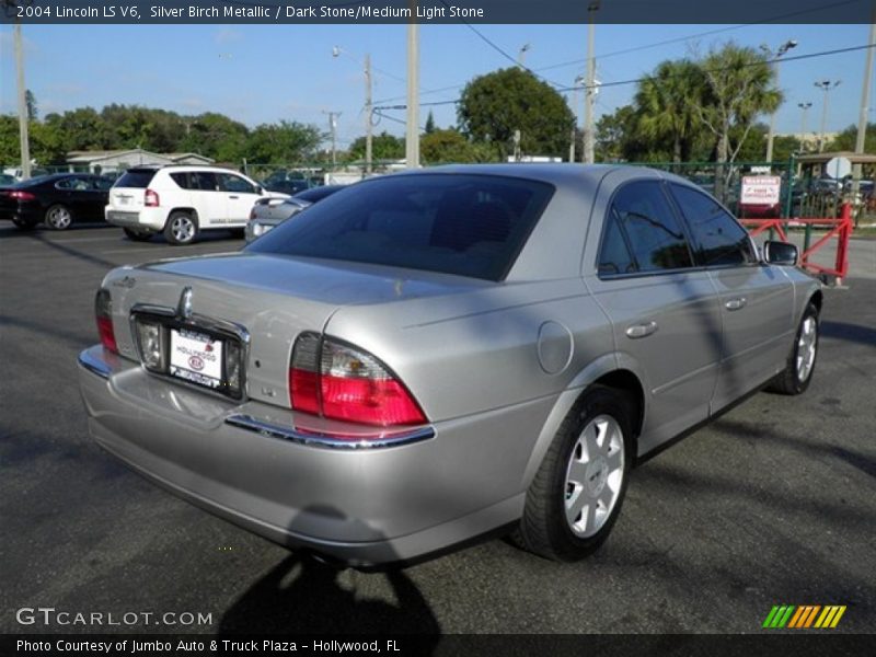 Silver Birch Metallic / Dark Stone/Medium Light Stone 2004 Lincoln LS V6