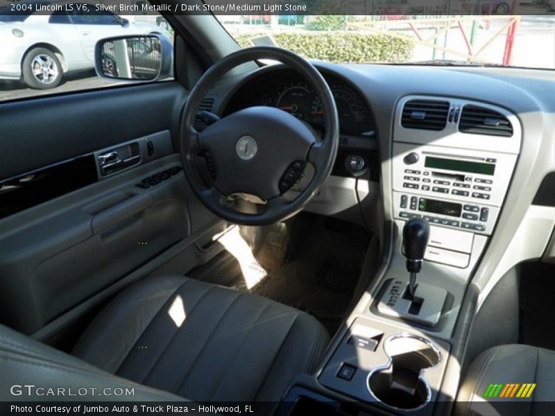 Silver Birch Metallic / Dark Stone/Medium Light Stone 2004 Lincoln LS V6