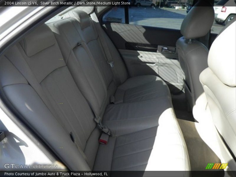 Silver Birch Metallic / Dark Stone/Medium Light Stone 2004 Lincoln LS V6
