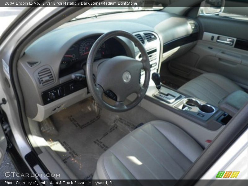 Silver Birch Metallic / Dark Stone/Medium Light Stone 2004 Lincoln LS V6