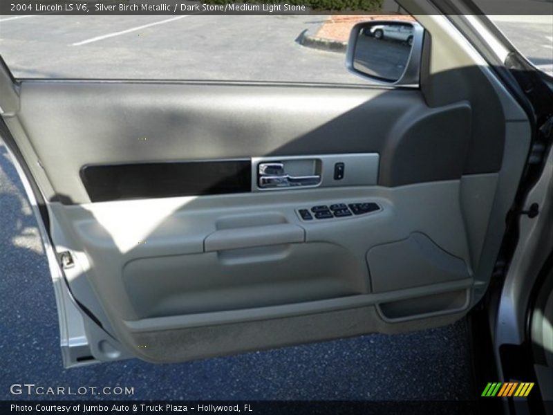 Silver Birch Metallic / Dark Stone/Medium Light Stone 2004 Lincoln LS V6