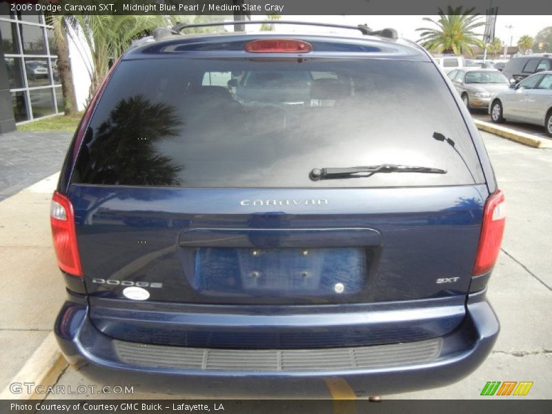Midnight Blue Pearl / Medium Slate Gray 2006 Dodge Caravan SXT