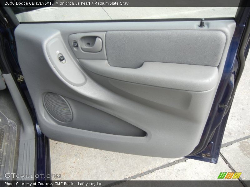 Midnight Blue Pearl / Medium Slate Gray 2006 Dodge Caravan SXT