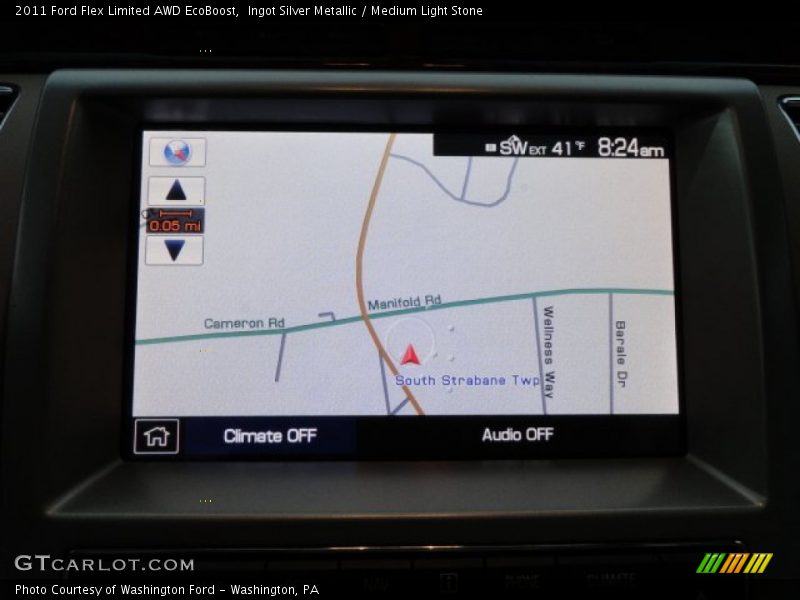 Ingot Silver Metallic / Medium Light Stone 2011 Ford Flex Limited AWD EcoBoost