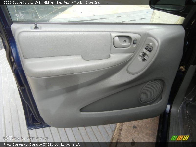 Midnight Blue Pearl / Medium Slate Gray 2006 Dodge Caravan SXT