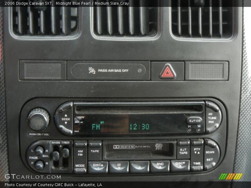 Midnight Blue Pearl / Medium Slate Gray 2006 Dodge Caravan SXT