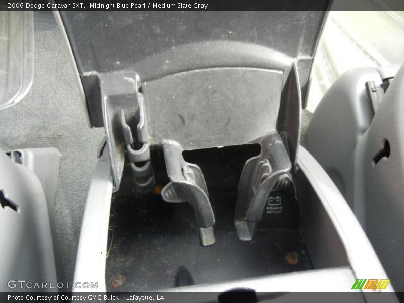 Midnight Blue Pearl / Medium Slate Gray 2006 Dodge Caravan SXT