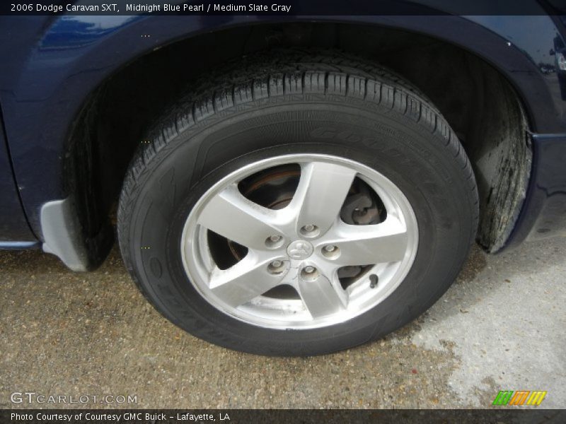 Midnight Blue Pearl / Medium Slate Gray 2006 Dodge Caravan SXT