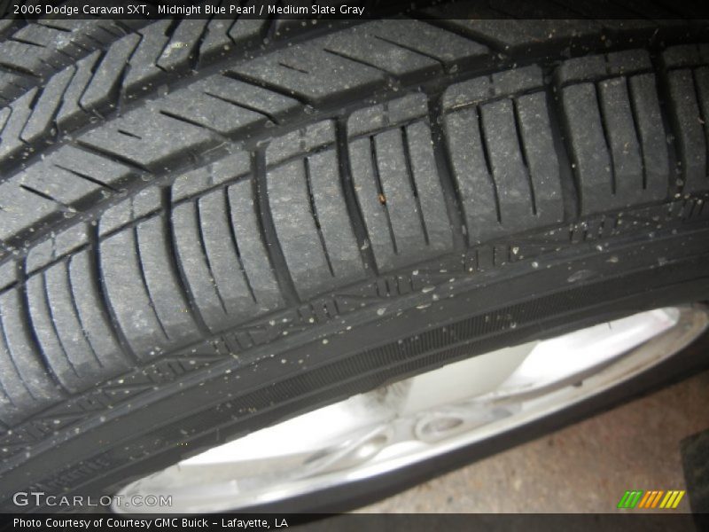 Midnight Blue Pearl / Medium Slate Gray 2006 Dodge Caravan SXT
