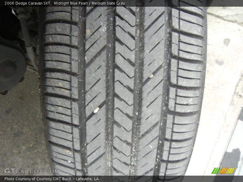 Midnight Blue Pearl / Medium Slate Gray 2006 Dodge Caravan SXT