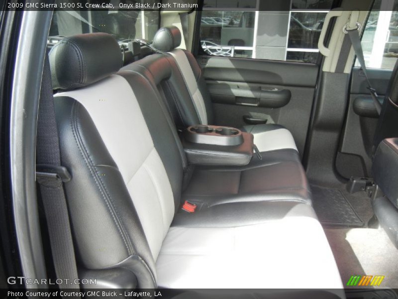 Onyx Black / Dark Titanium 2009 GMC Sierra 1500 SL Crew Cab