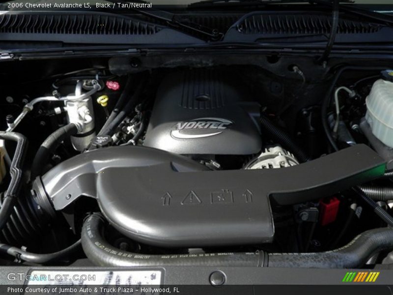 Black / Tan/Neutral 2006 Chevrolet Avalanche LS