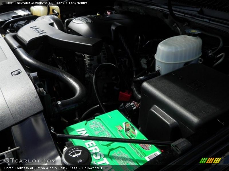 Black / Tan/Neutral 2006 Chevrolet Avalanche LS