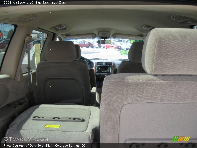 Blue Sapphire / Gray 2003 Kia Sedona LX