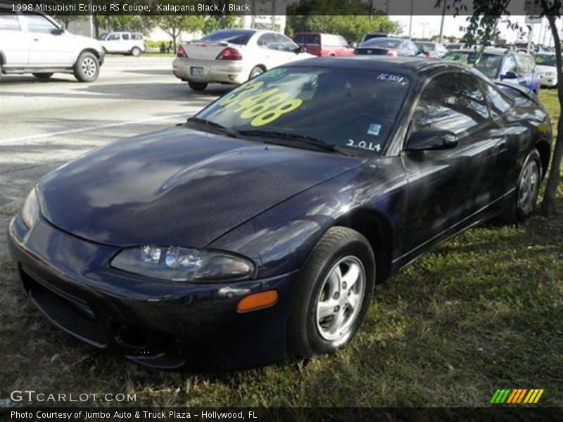 Kalapana Black / Black 1998 Mitsubishi Eclipse RS Coupe