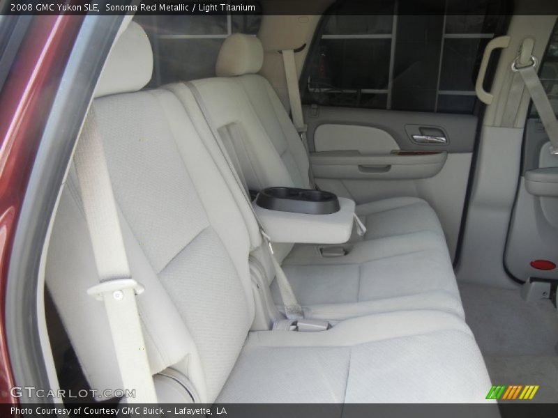 Sonoma Red Metallic / Light Titanium 2008 GMC Yukon SLE