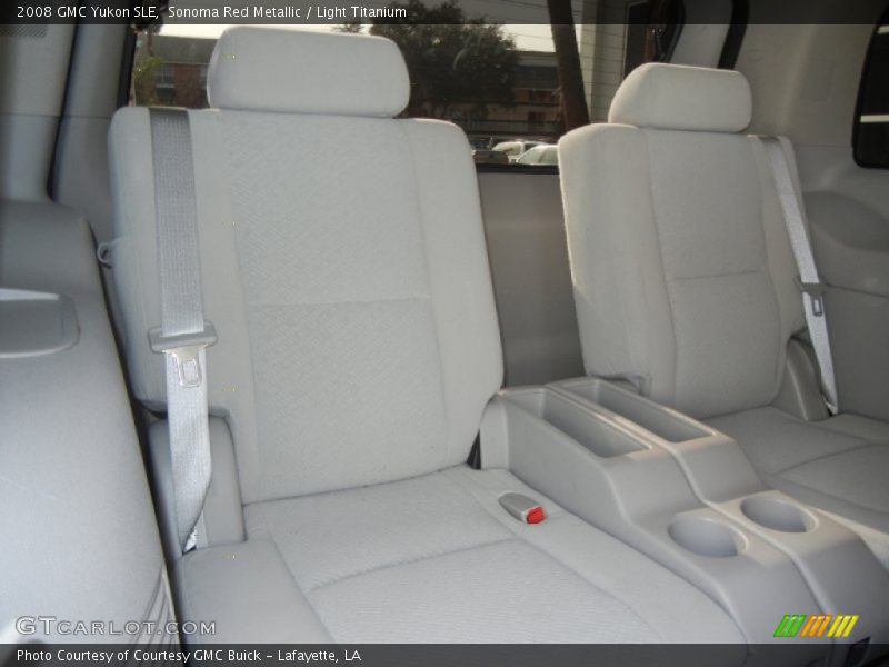 Sonoma Red Metallic / Light Titanium 2008 GMC Yukon SLE