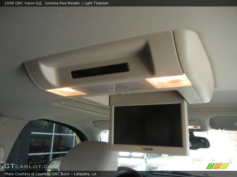 Sonoma Red Metallic / Light Titanium 2008 GMC Yukon SLE