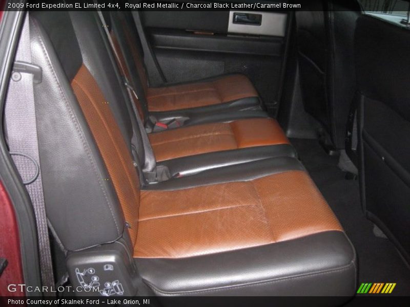  2009 Expedition EL Limited 4x4 Charcoal Black Leather/Caramel Brown Interior