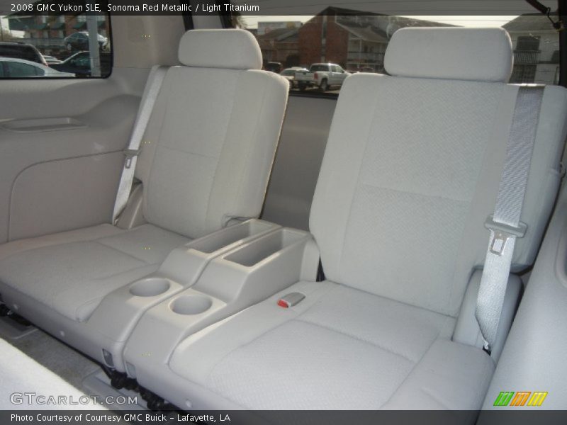 Sonoma Red Metallic / Light Titanium 2008 GMC Yukon SLE