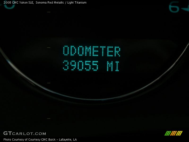 Sonoma Red Metallic / Light Titanium 2008 GMC Yukon SLE