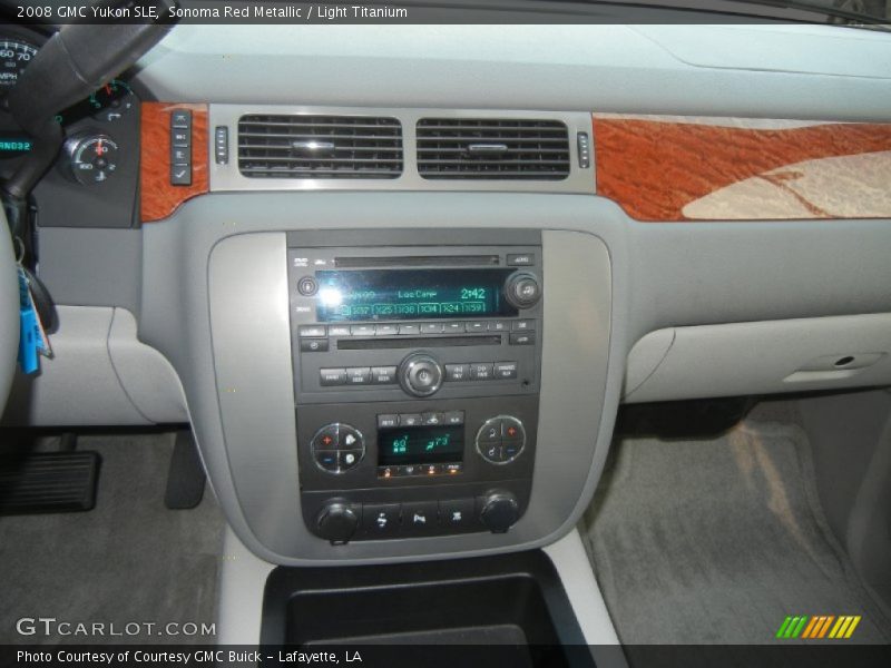 Sonoma Red Metallic / Light Titanium 2008 GMC Yukon SLE