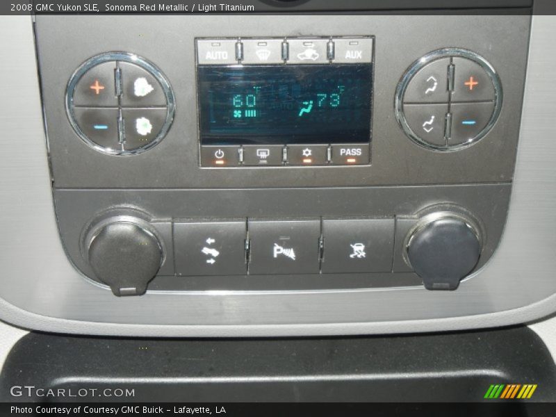 Sonoma Red Metallic / Light Titanium 2008 GMC Yukon SLE