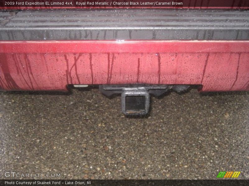 Royal Red Metallic / Charcoal Black Leather/Caramel Brown 2009 Ford Expedition EL Limited 4x4