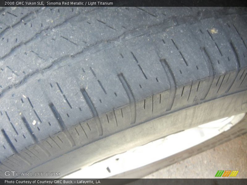 Sonoma Red Metallic / Light Titanium 2008 GMC Yukon SLE