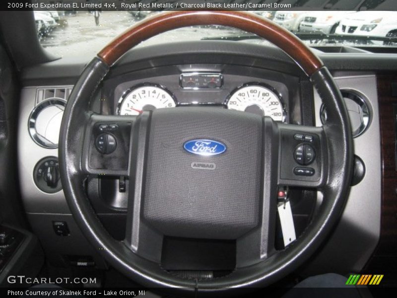  2009 Expedition EL Limited 4x4 Steering Wheel