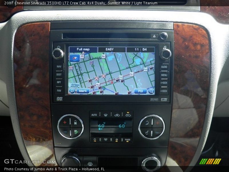 Summit White / Light Titanium 2007 Chevrolet Silverado 3500HD LTZ Crew Cab 4x4 Dually