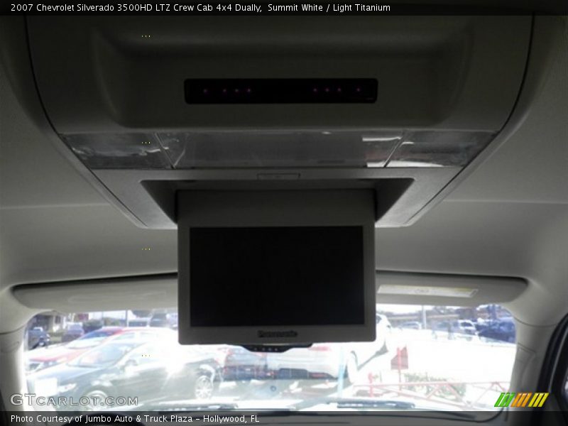 Summit White / Light Titanium 2007 Chevrolet Silverado 3500HD LTZ Crew Cab 4x4 Dually