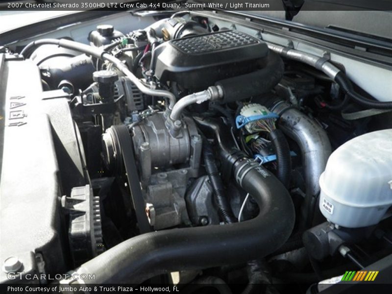  2007 Silverado 3500HD LTZ Crew Cab 4x4 Dually Engine - 6.6 Liter OHV 32-Valve Duramax Turbo-Diesel V8