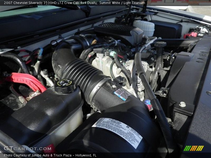  2007 Silverado 3500HD LTZ Crew Cab 4x4 Dually Engine - 6.6 Liter OHV 32-Valve Duramax Turbo-Diesel V8