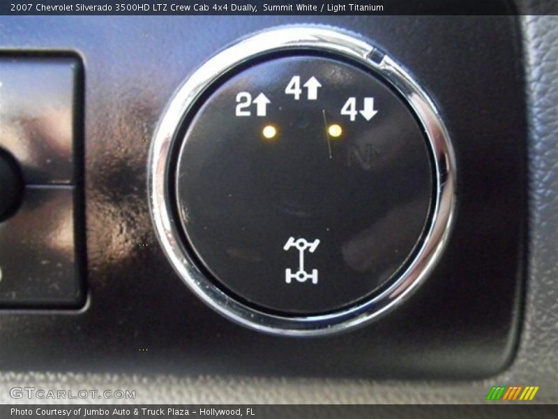 Summit White / Light Titanium 2007 Chevrolet Silverado 3500HD LTZ Crew Cab 4x4 Dually