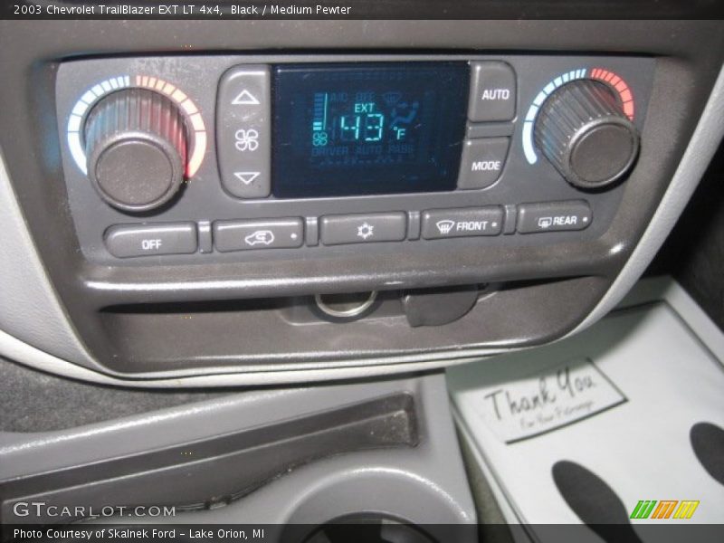 Black / Medium Pewter 2003 Chevrolet TrailBlazer EXT LT 4x4