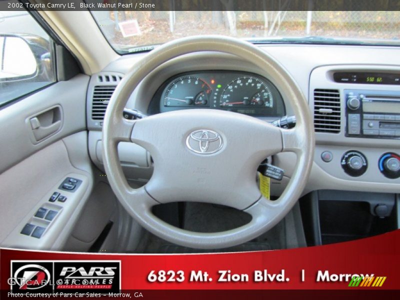 Black Walnut Pearl / Stone 2002 Toyota Camry LE