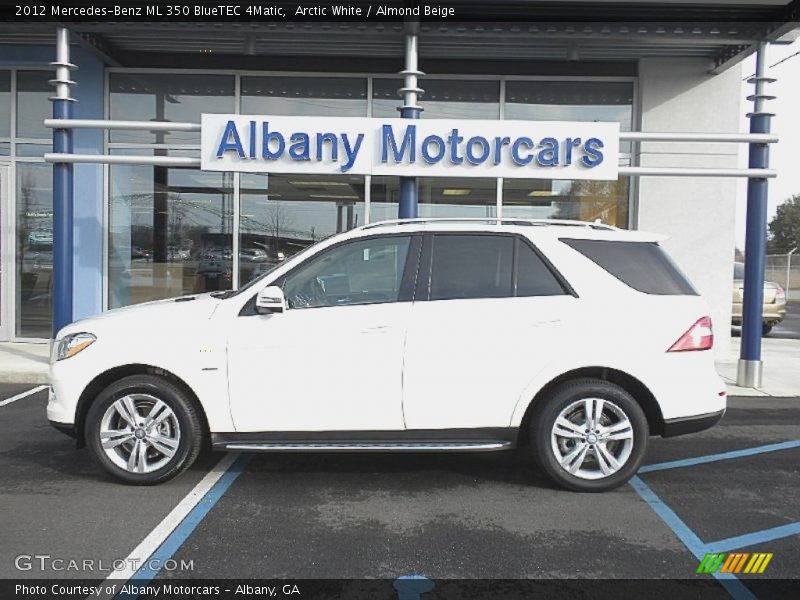 Arctic White / Almond Beige 2012 Mercedes-Benz ML 350 BlueTEC 4Matic