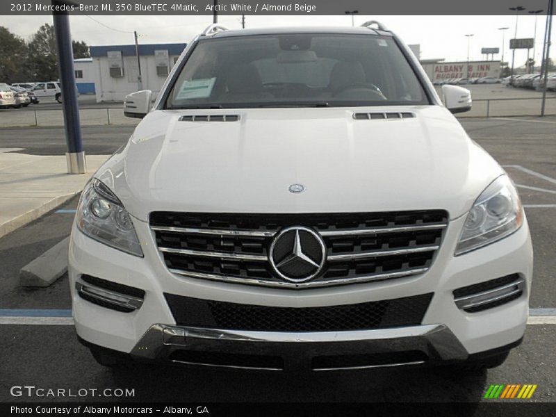 Arctic White / Almond Beige 2012 Mercedes-Benz ML 350 BlueTEC 4Matic