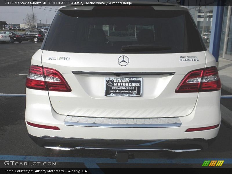 Arctic White / Almond Beige 2012 Mercedes-Benz ML 350 BlueTEC 4Matic