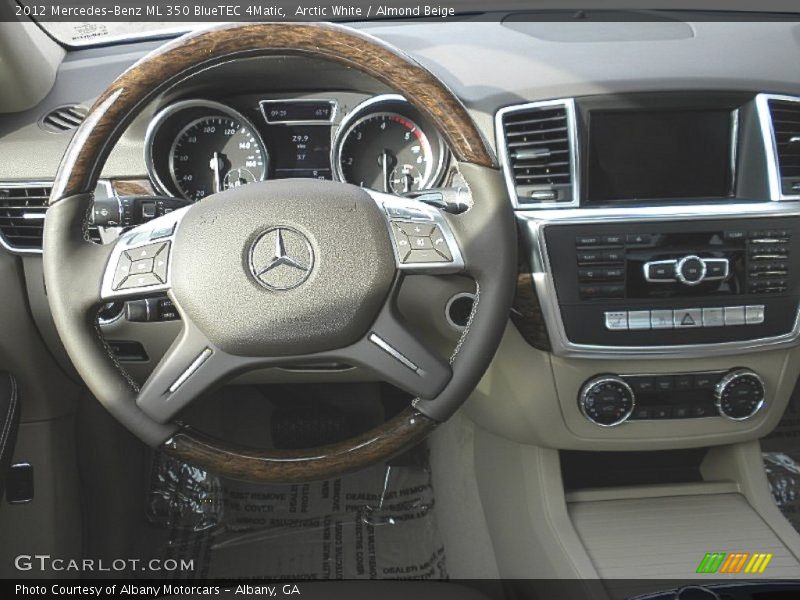 Arctic White / Almond Beige 2012 Mercedes-Benz ML 350 BlueTEC 4Matic