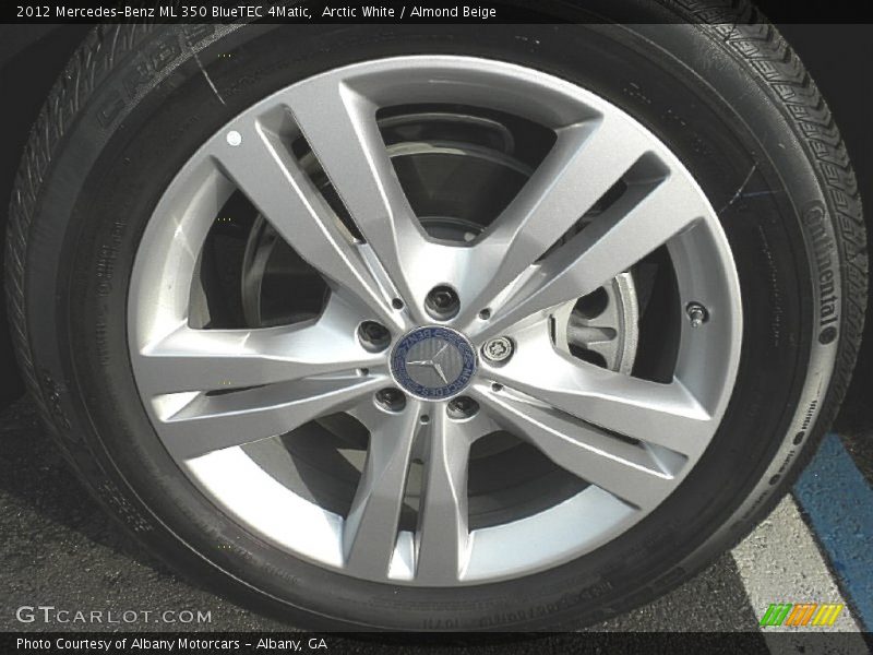 Arctic White / Almond Beige 2012 Mercedes-Benz ML 350 BlueTEC 4Matic