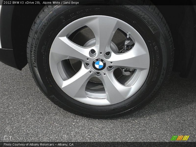  2012 X3 xDrive 28i Wheel