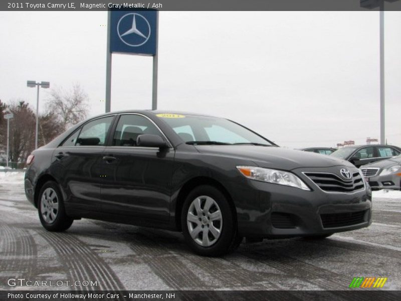 Magnetic Gray Metallic / Ash 2011 Toyota Camry LE