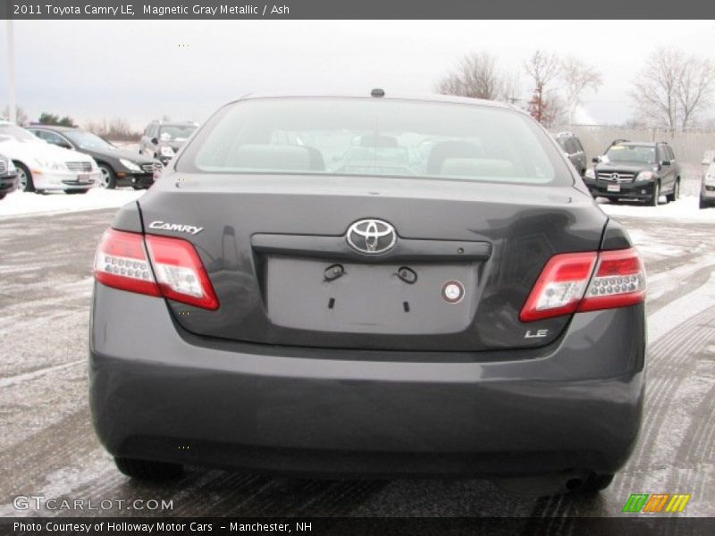 Magnetic Gray Metallic / Ash 2011 Toyota Camry LE
