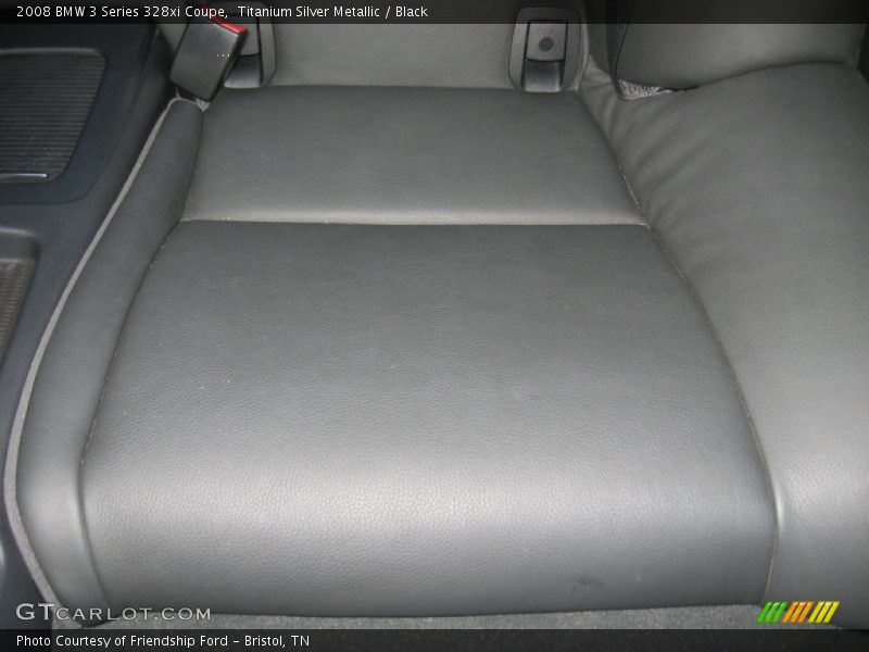 Titanium Silver Metallic / Black 2008 BMW 3 Series 328xi Coupe