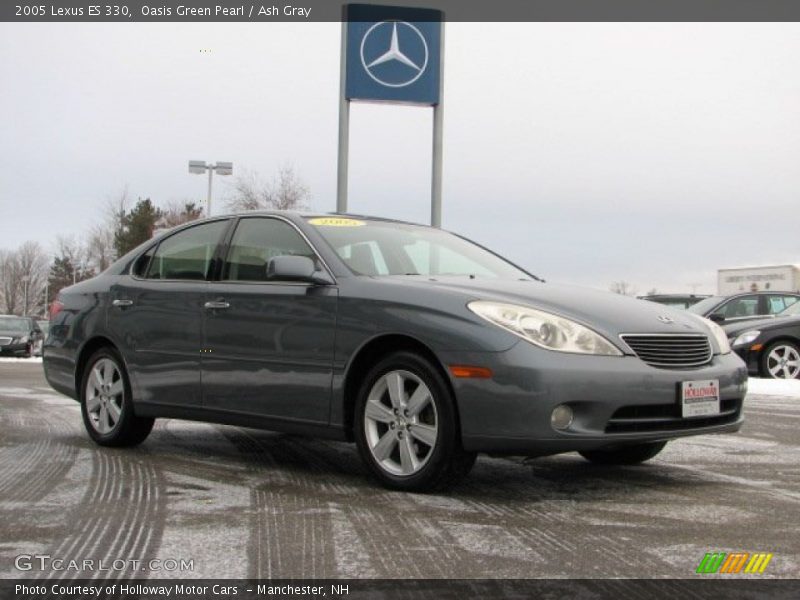 Oasis Green Pearl / Ash Gray 2005 Lexus ES 330
