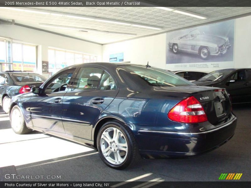 Black Opal Metallic / Charcoal 2005 Mercedes-Benz E 500 4Matic Sedan