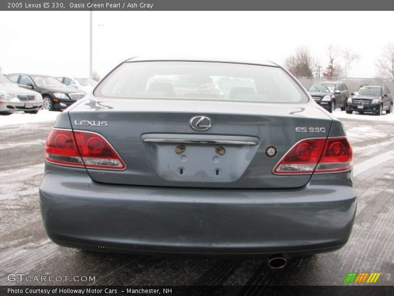 Oasis Green Pearl / Ash Gray 2005 Lexus ES 330